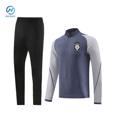 Kaos Sepak Bola Polyester dengan jahitan yang diperkuat dan warna tim yang bersemangat Ukuran Anak